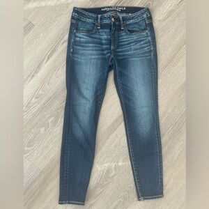 American Eagle Super Low Rise Jeans